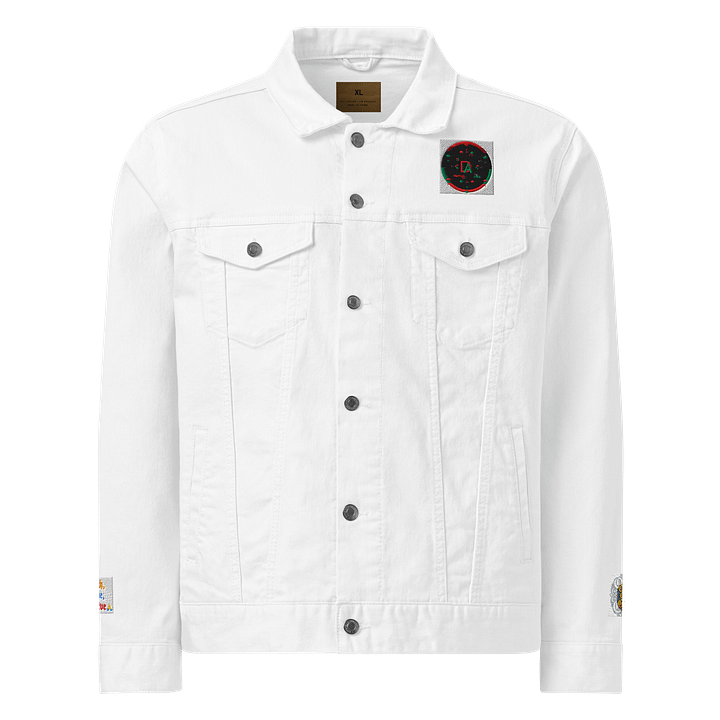 Da Culture' Experience Love Threadfast Denim Jacket By Chilly Palmer product image (1)