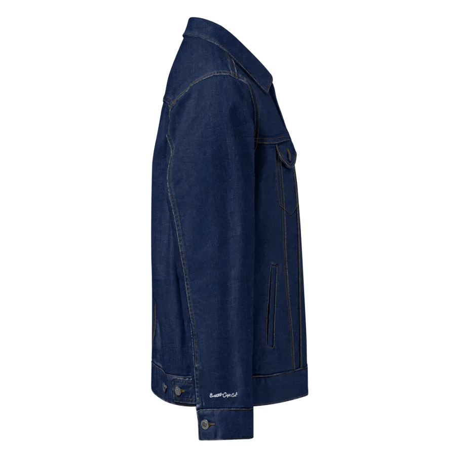 Cape Classic Denim Jacket | BRN.2C.C.™ Edition | White Embroidered Logo product image (4)