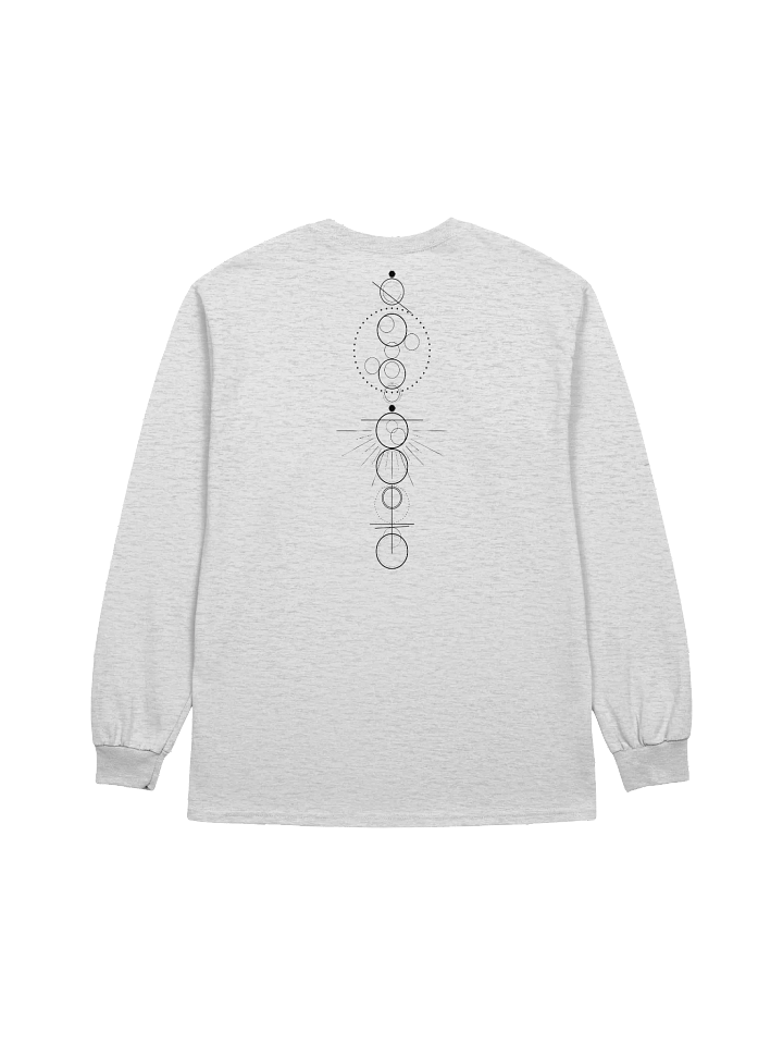 Erotonomics Circular Long Sleeve Cuffed Tee [Light] product image (20)
