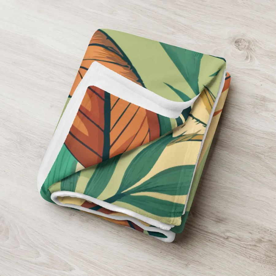 Botanical Bliss Throw Blanket product image (7)
