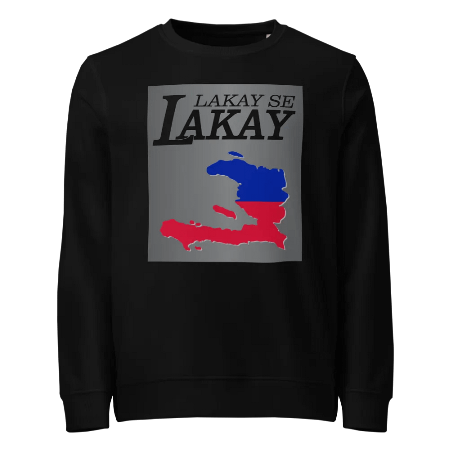 Lakay Se Lakay SOL'S Unisex Organic Sweatshirt by CultuRep product image (1)