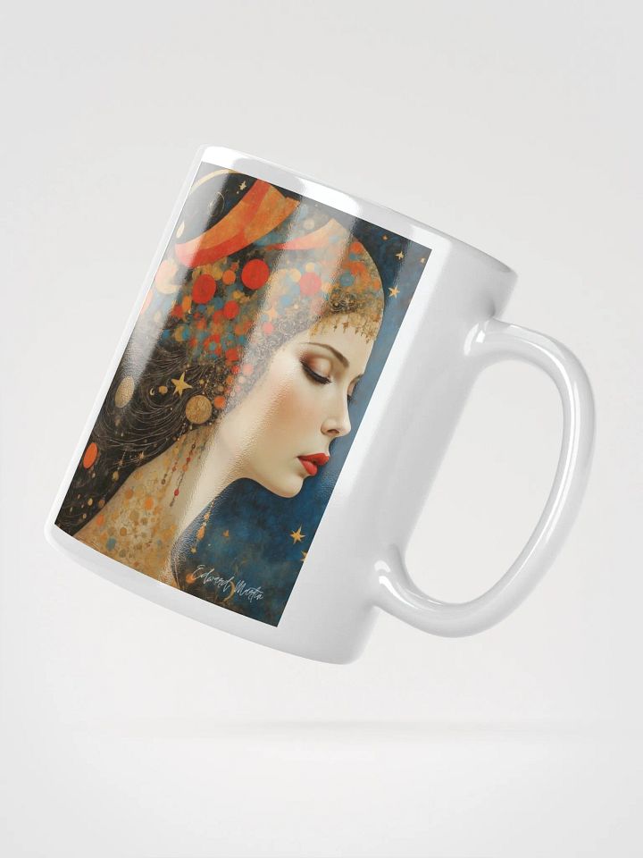Cosmic Profile White Glossy Mug product image (5)