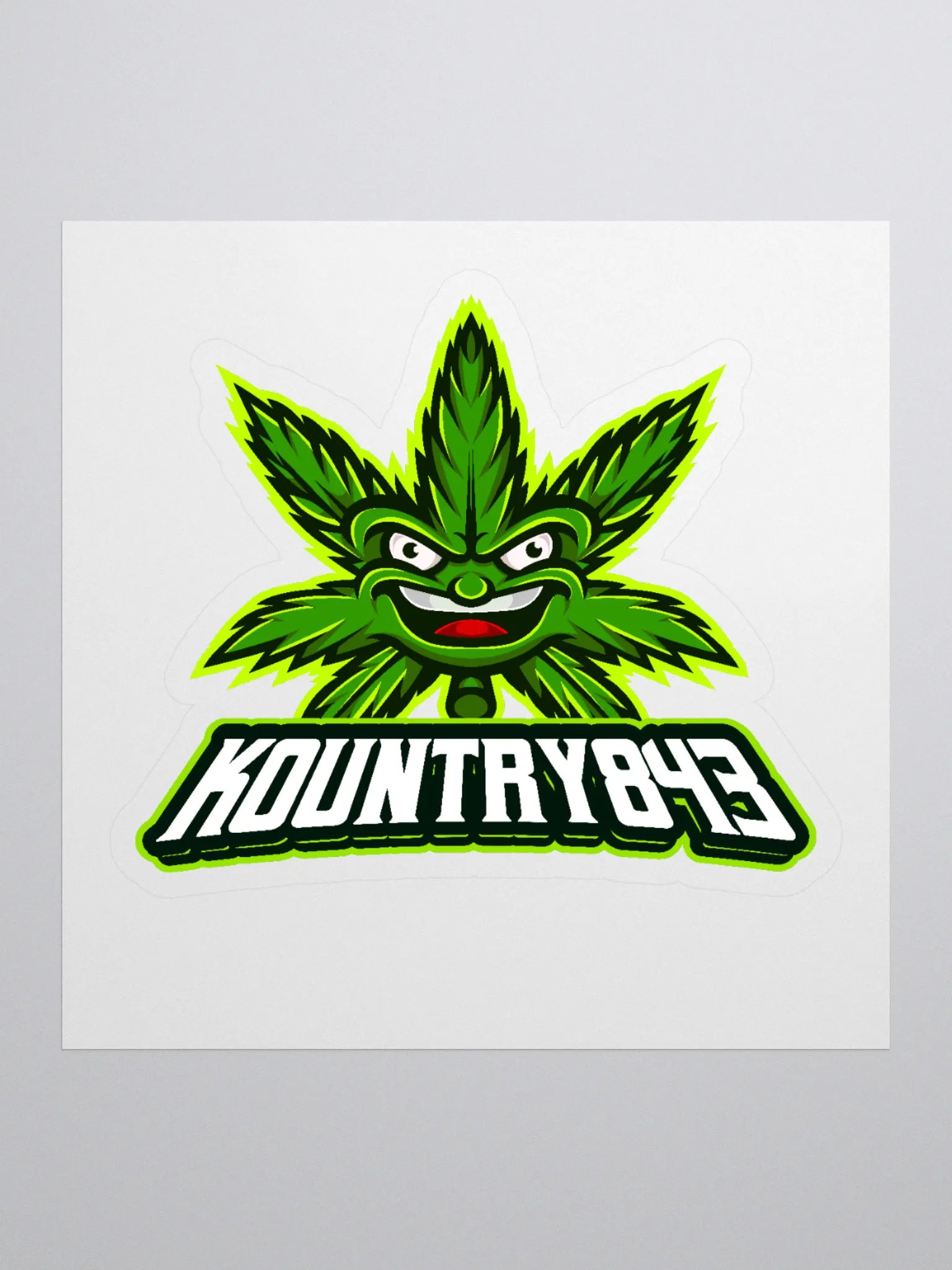 Kountry Cannabis Logo Sticker product image (1)