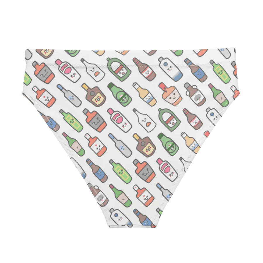 Kawaii Bottles High Waist Bikini Bottom product image (2)