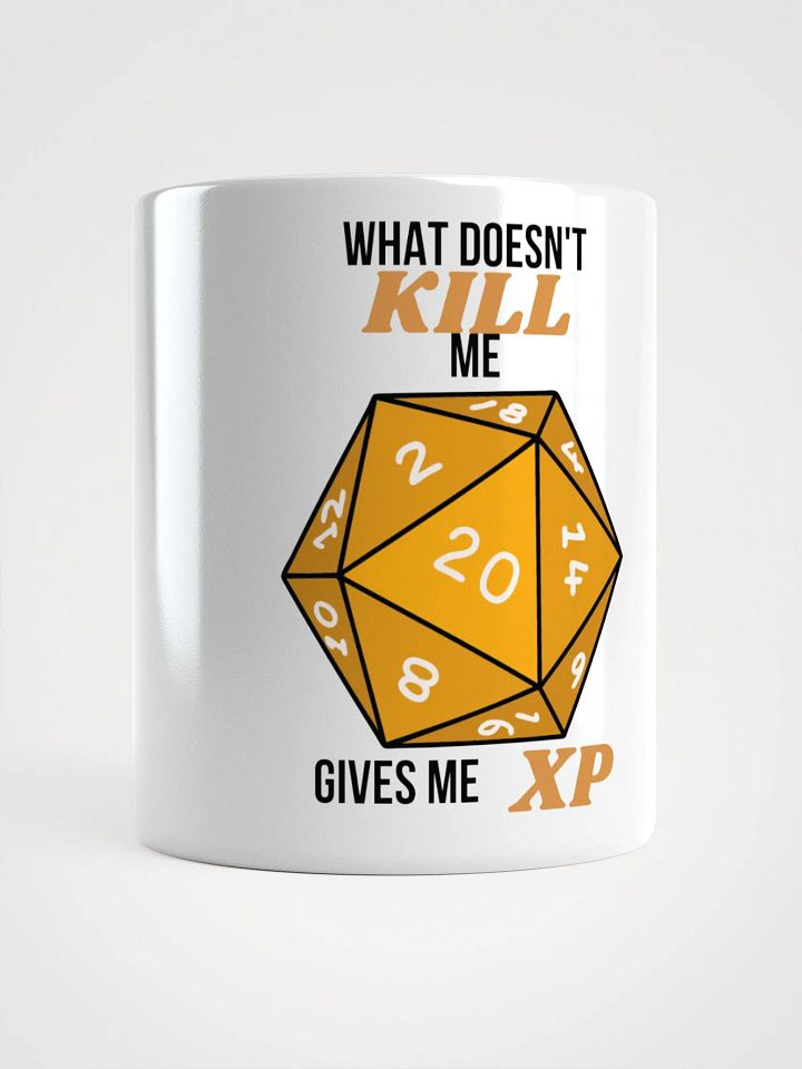 What Doesn't Kill Me D20 Mug product image (1)