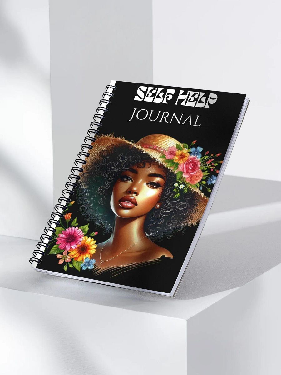 Blooming Self Discovery Spiral Notebook product image (3)
