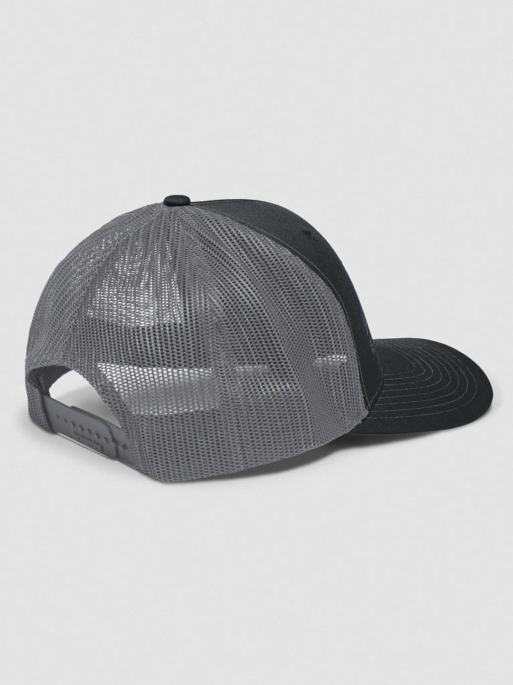 Black/Gray E Home Trucker Hat product image (2)