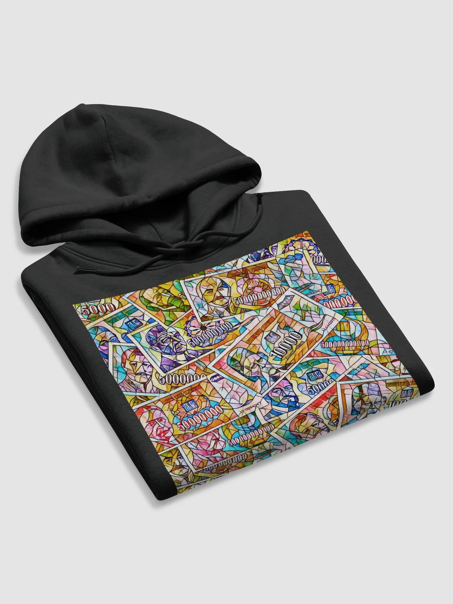 Jugoslovenski inflatorni dinar 1993 (Kolaž/mozaik) Stanley/Stella Unisex Essential Eco Hoodie product image (5)