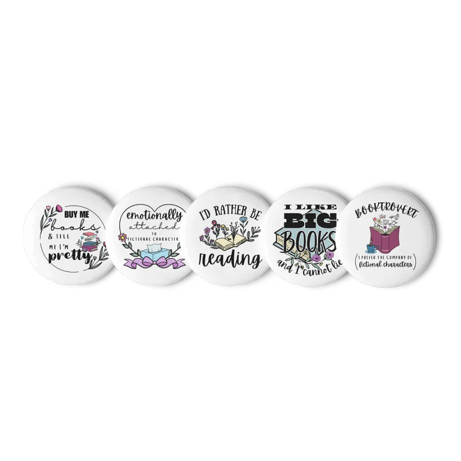Booktrovert Pin Bundle product image (9)