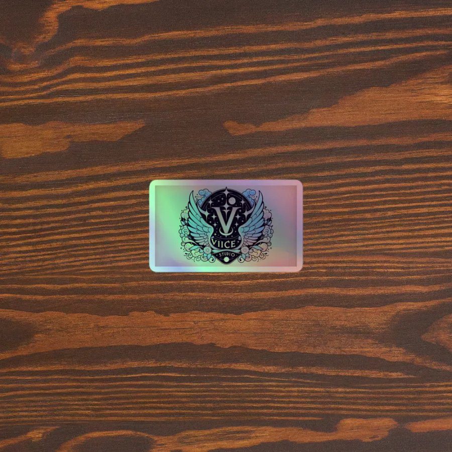 Celestial Emblem Holographic Sticker product image (3)