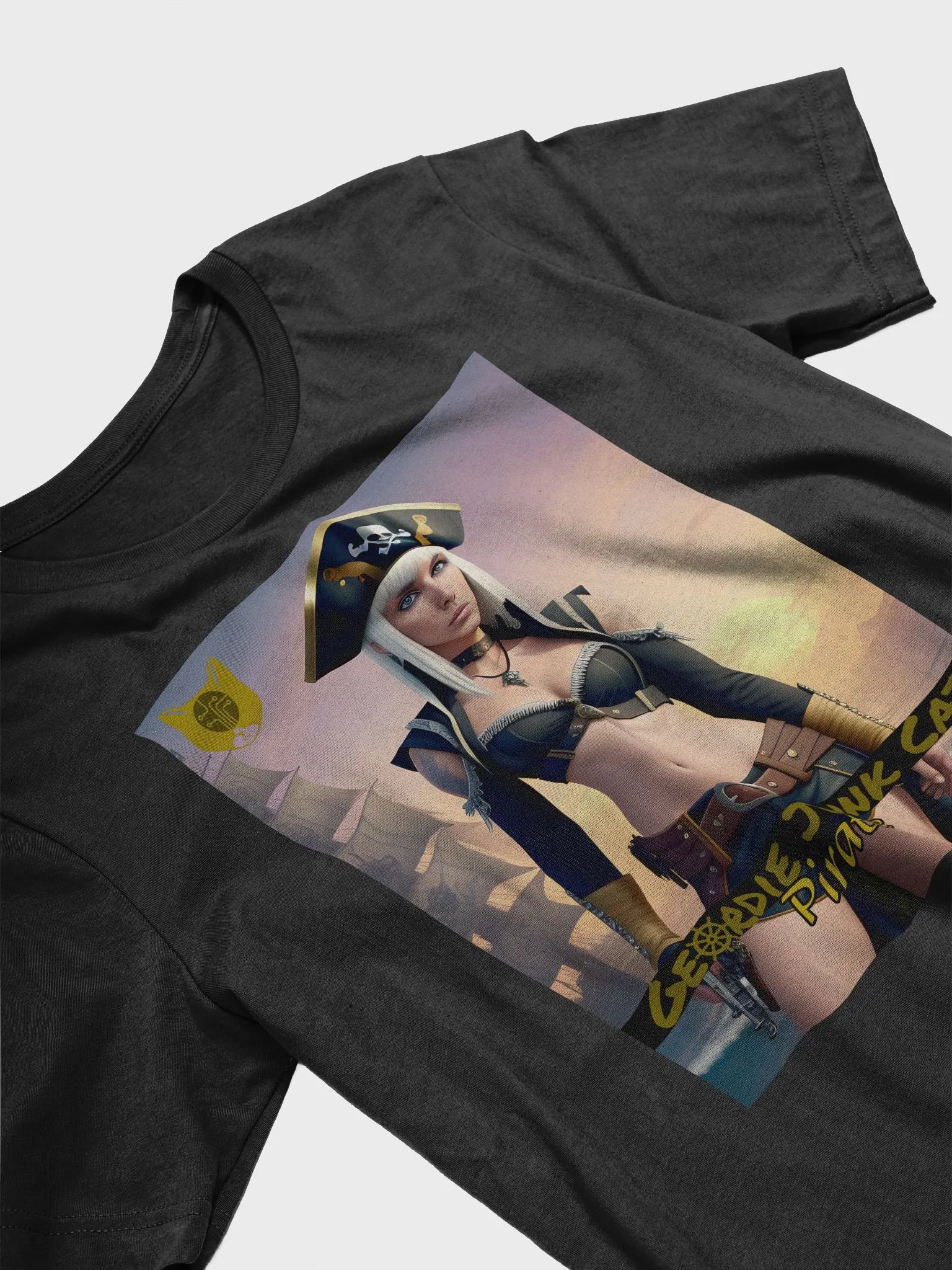 PIRATE THREE Womens Tee (US and EU SHIPPING) product image (3)