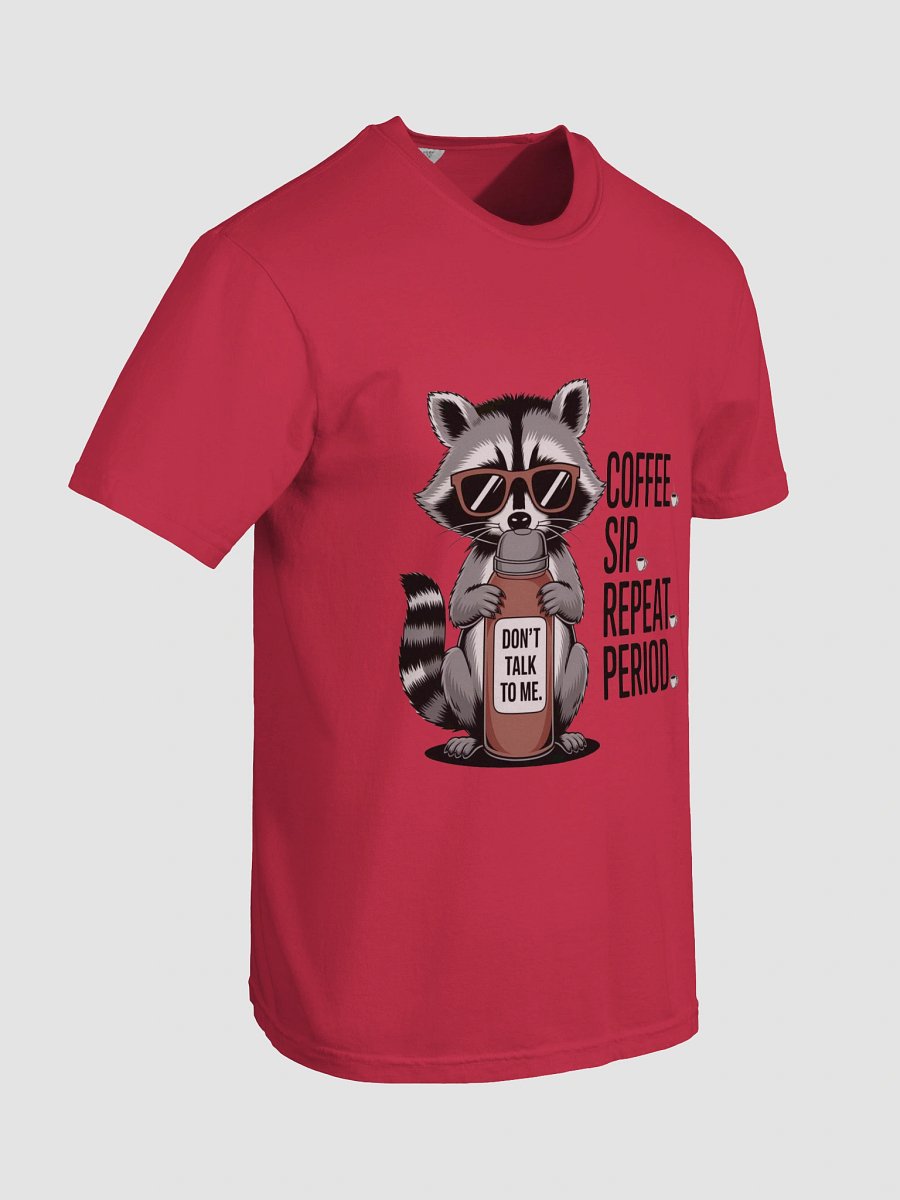 Sassy Raccoon Coffee Lover T-Shirt product image (91)
