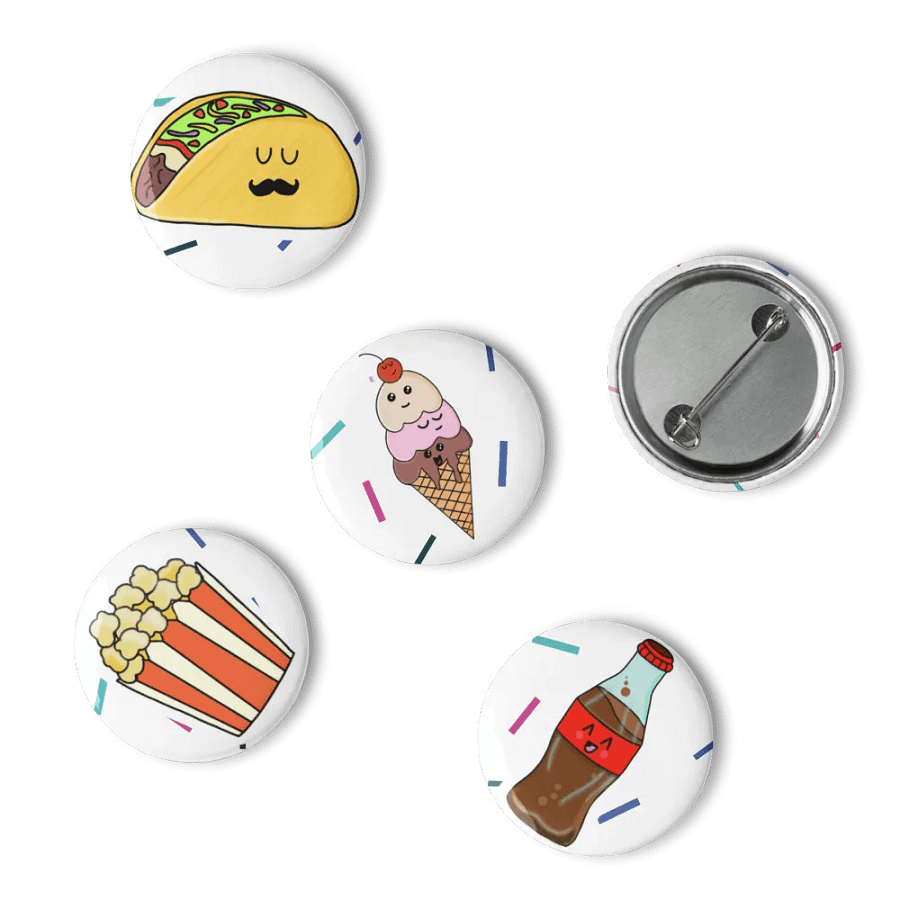 Fun Food Badges! product image (5)