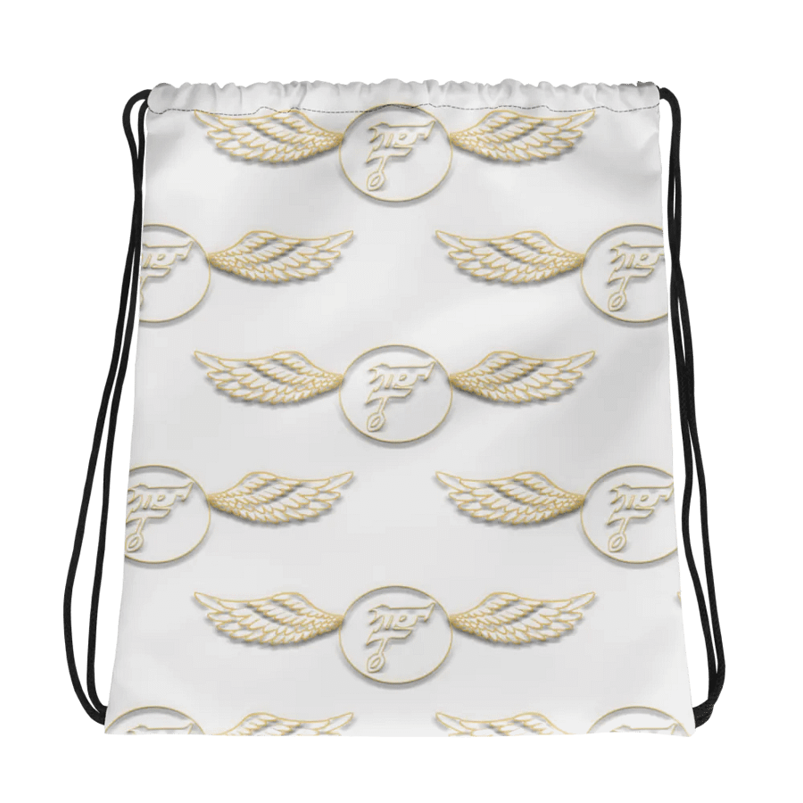 Winged Emblem Drawstring Bag product image (1)