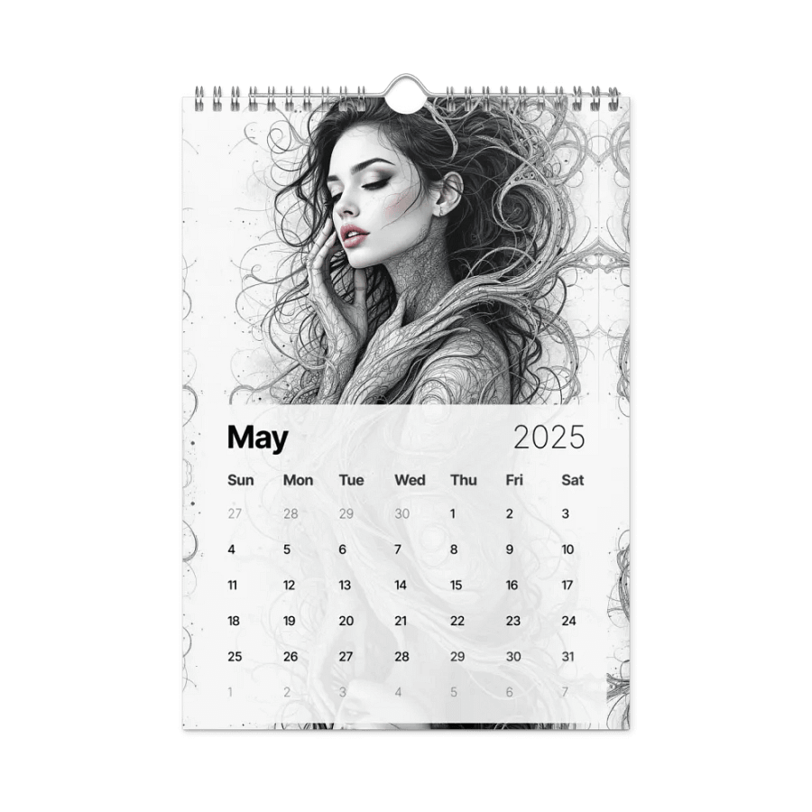 Where Shadows Whisper' | 2025 Calendar product image (9)