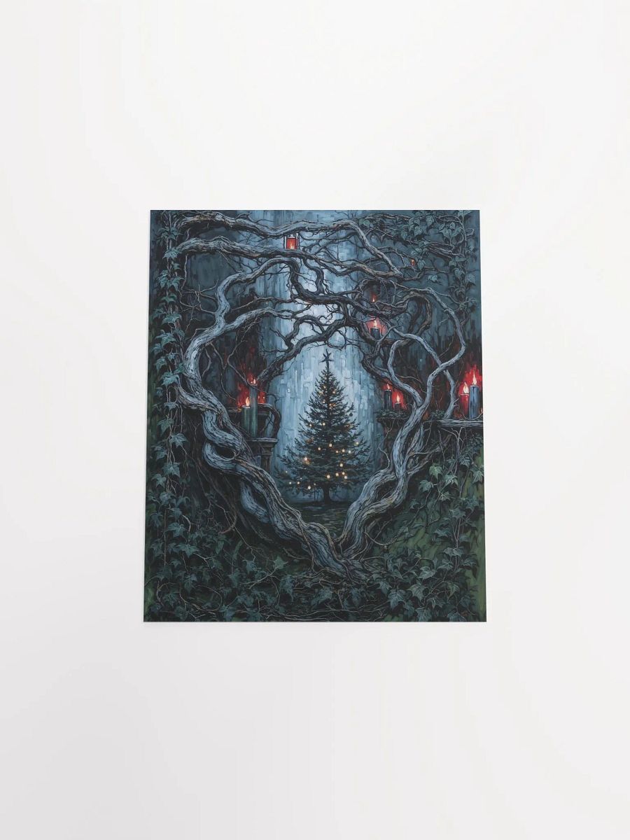 Dark Christmas Pathway Poster product image (23)