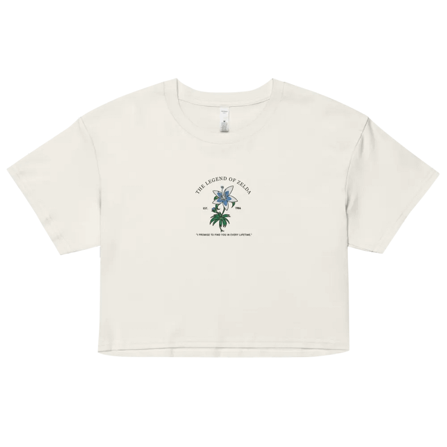 THE LEGEND OF ZELDA FLOWER | CROP TOP | EMBROIDERED product image (43)