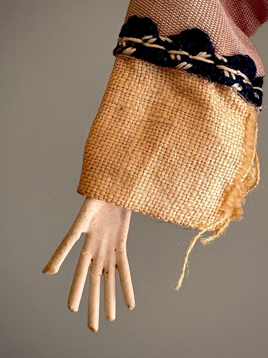中国清代伝統手工芸「鉄線戯」人形 antique product image (5)