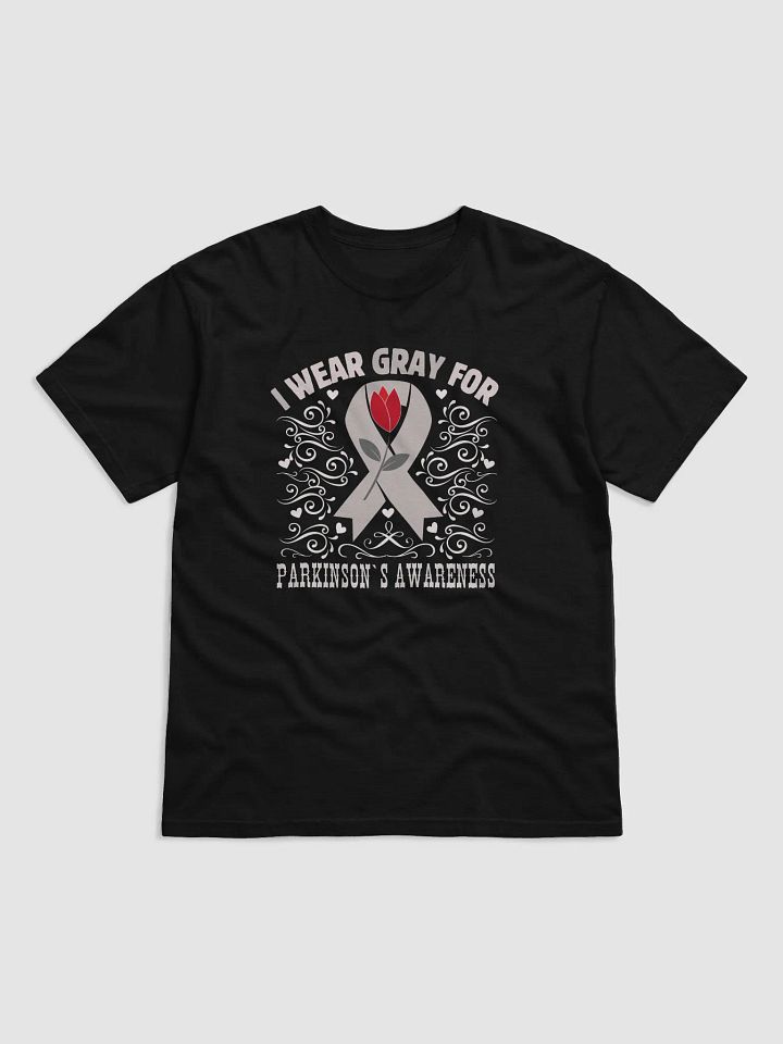 I Wear Gray For Parkinson Awareness, Flourish Comfort Colors T-shirt product image (2)