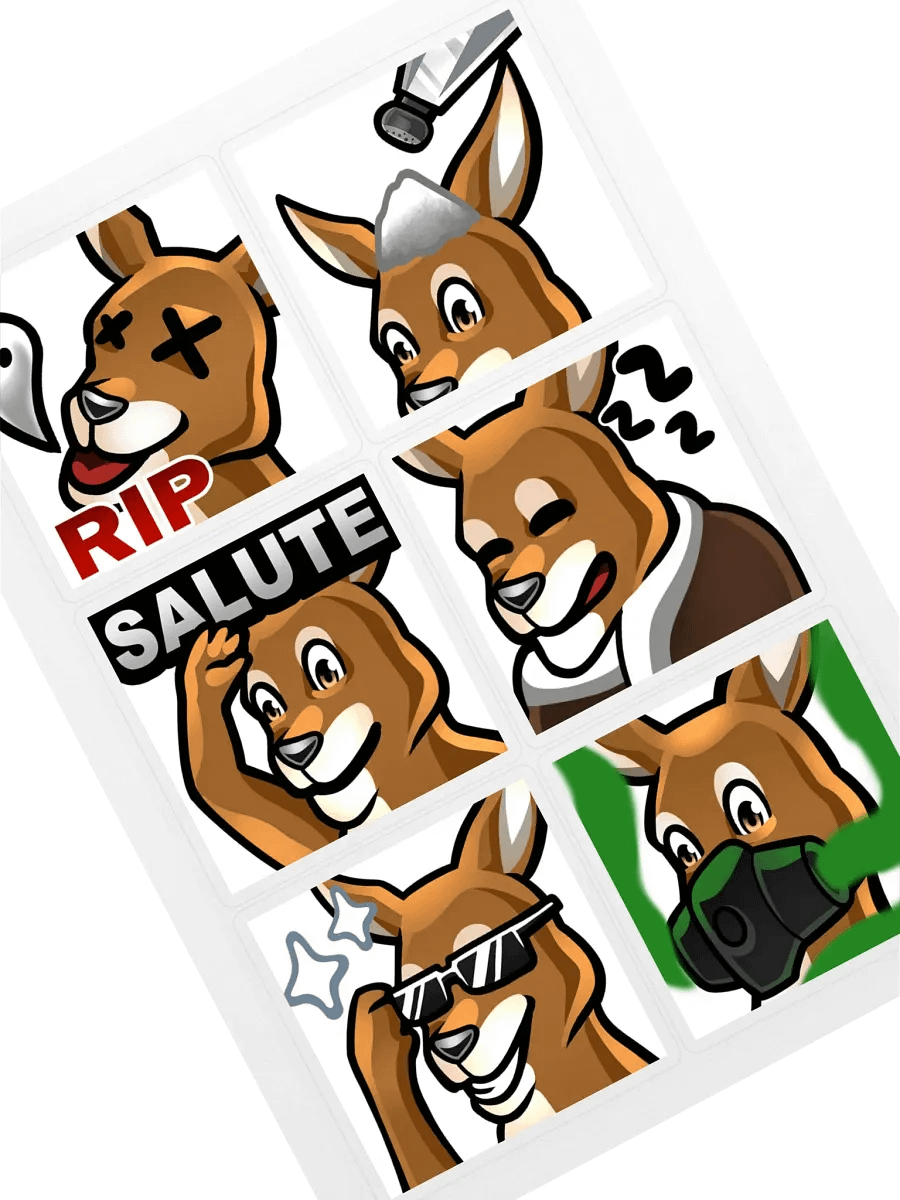 Emote Sticker Pack 4 product image (2)