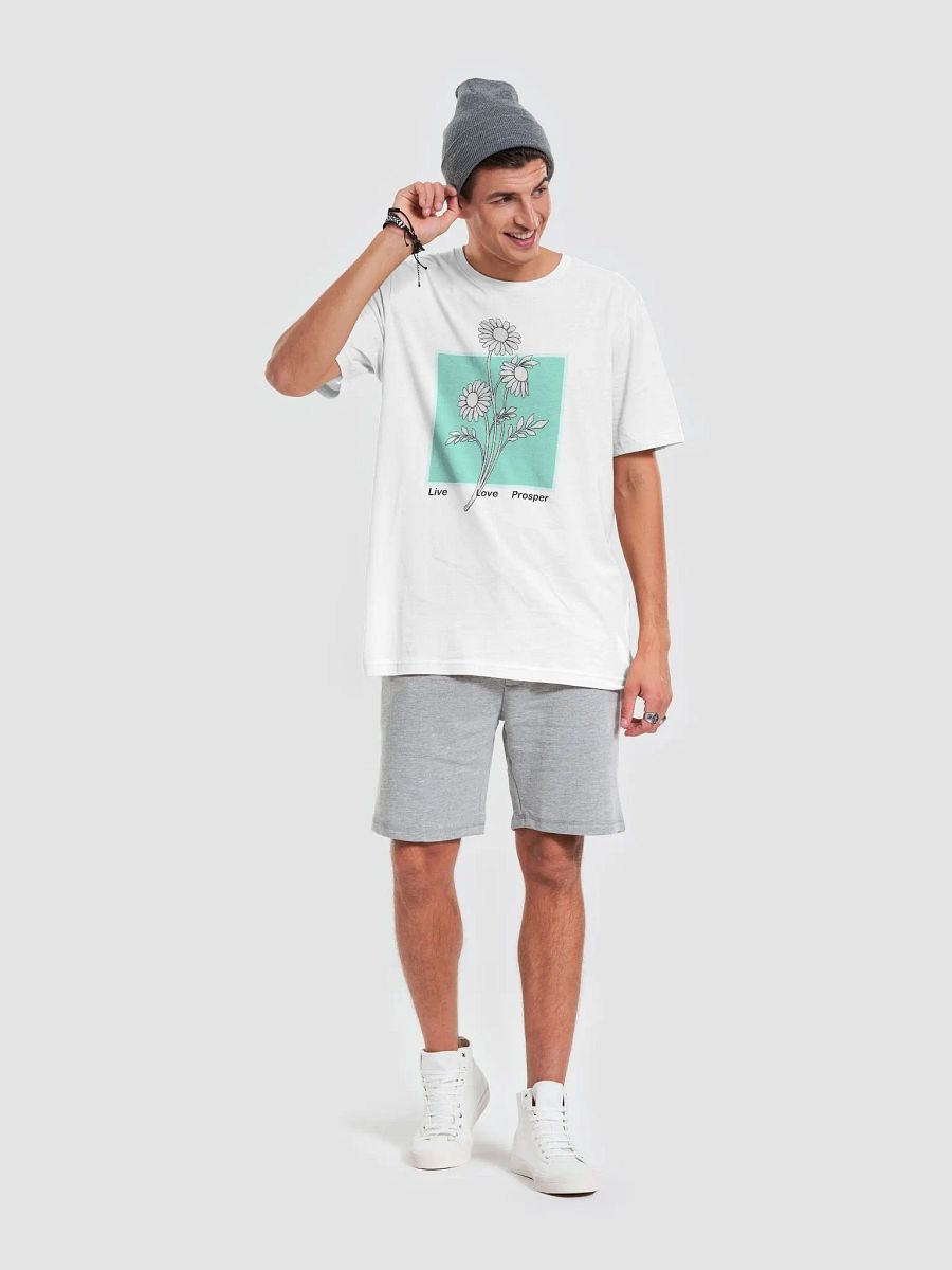 Live Love Prosper T- Shirt | Daisy Outline T-Shirt product image (6)
