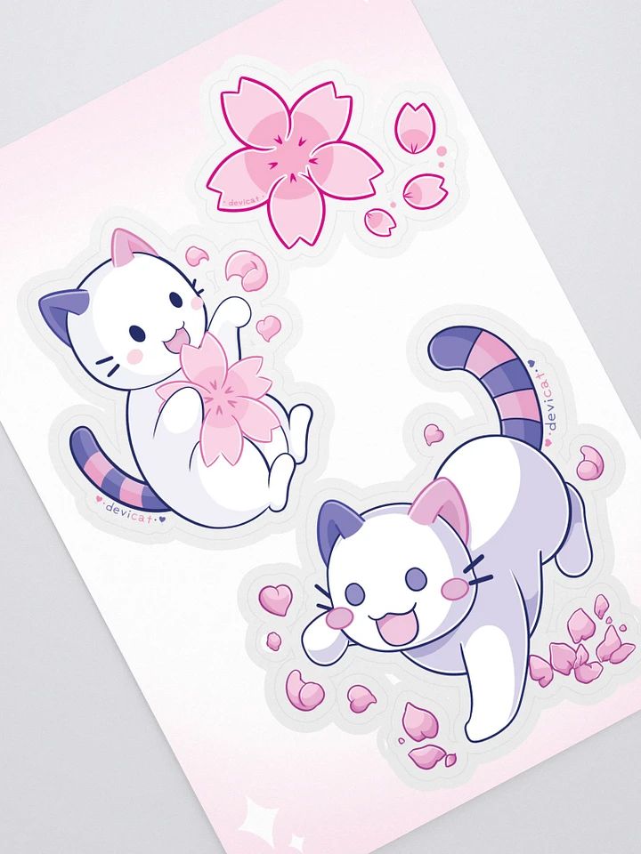 Sticker Sheet • CandiCat Sakura product image (1)