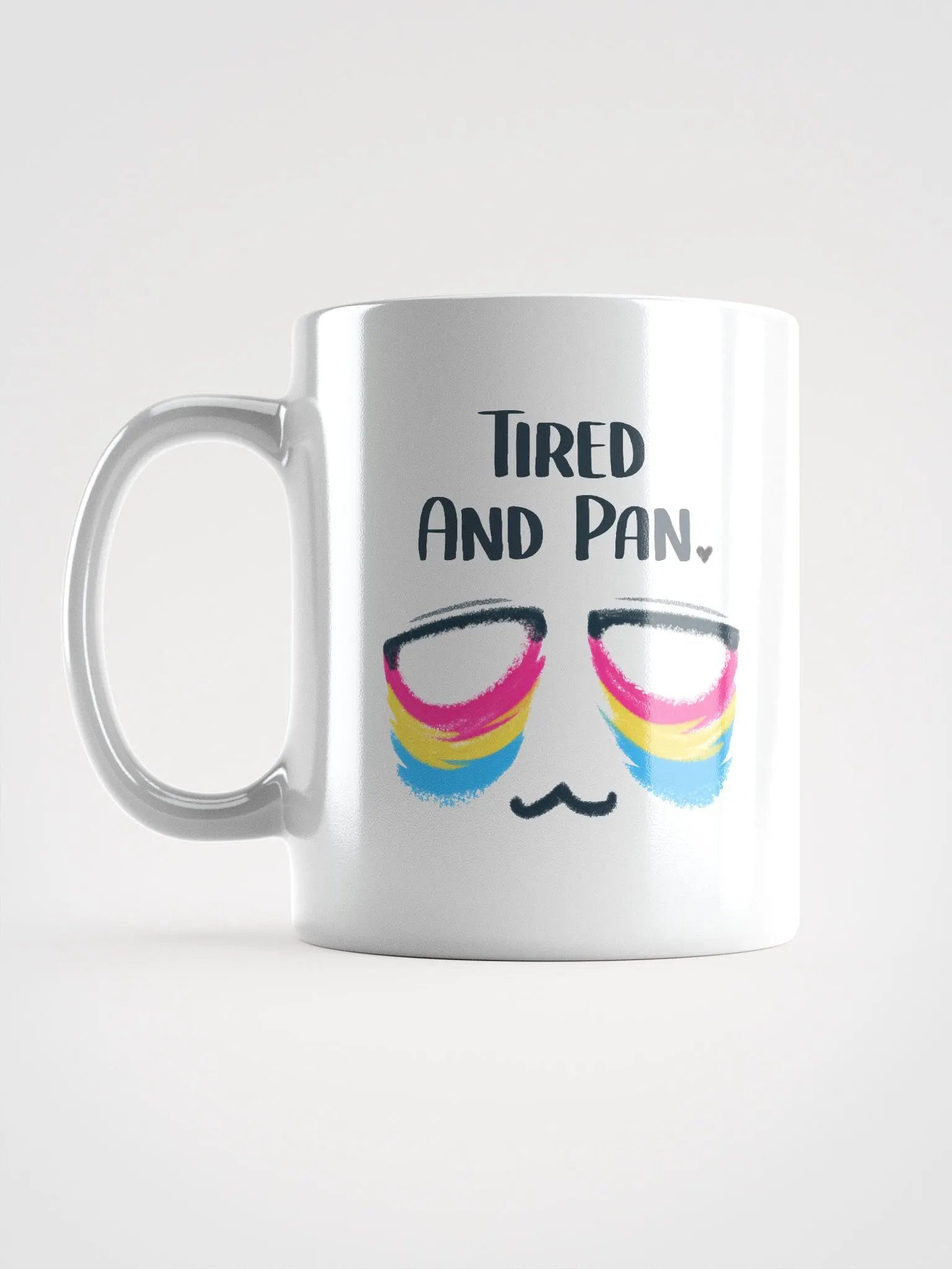 Tired and Pan - Pride Flag Ceramic Mug product image (6)