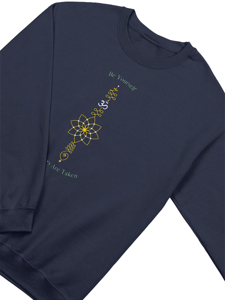 Be Yourself Others Are Taken Gold Geometric Sweatshirt product image (2)