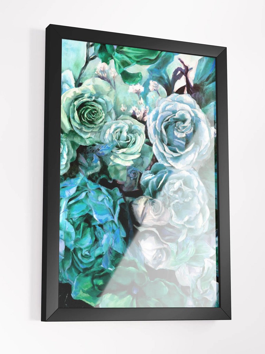 LWTW Blue Cropped Framed High-Quality Matte Poster Print product image (3)