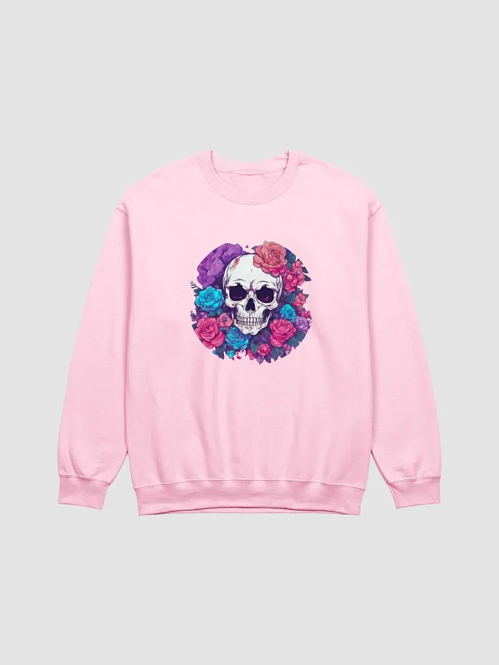Midnight Bloom Skull Premium Unisex Sweatshirt product image (21)