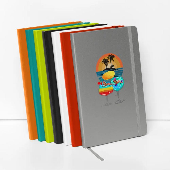 Tropical Sunset Hardcover Notebook for holiday planners journalling product image (2)