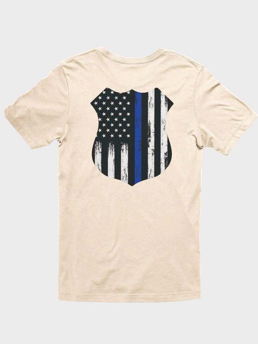 Thin Blue Line Shield Supersoft T-Shirt product image (3)