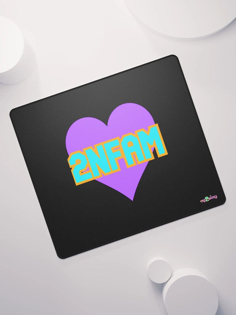 2NFAM Heart Gaming Mouse Pad (Black) product image (7)