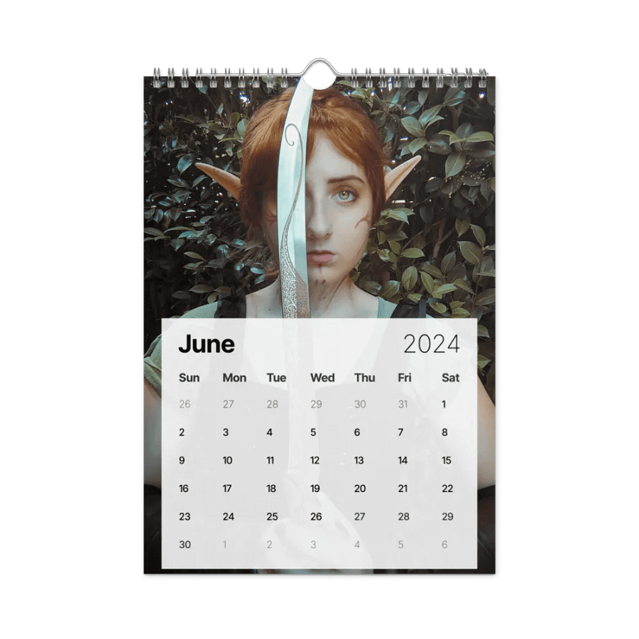 2024 Cosplay Calendar (Hardcopy) product image (23)
