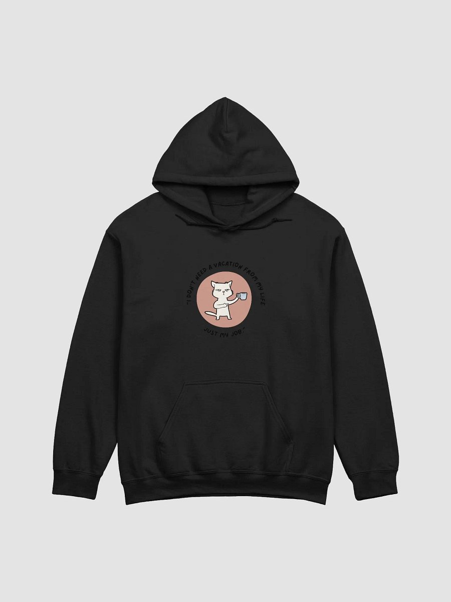 Nonchalant Cat Mug Hoodie product image (6)