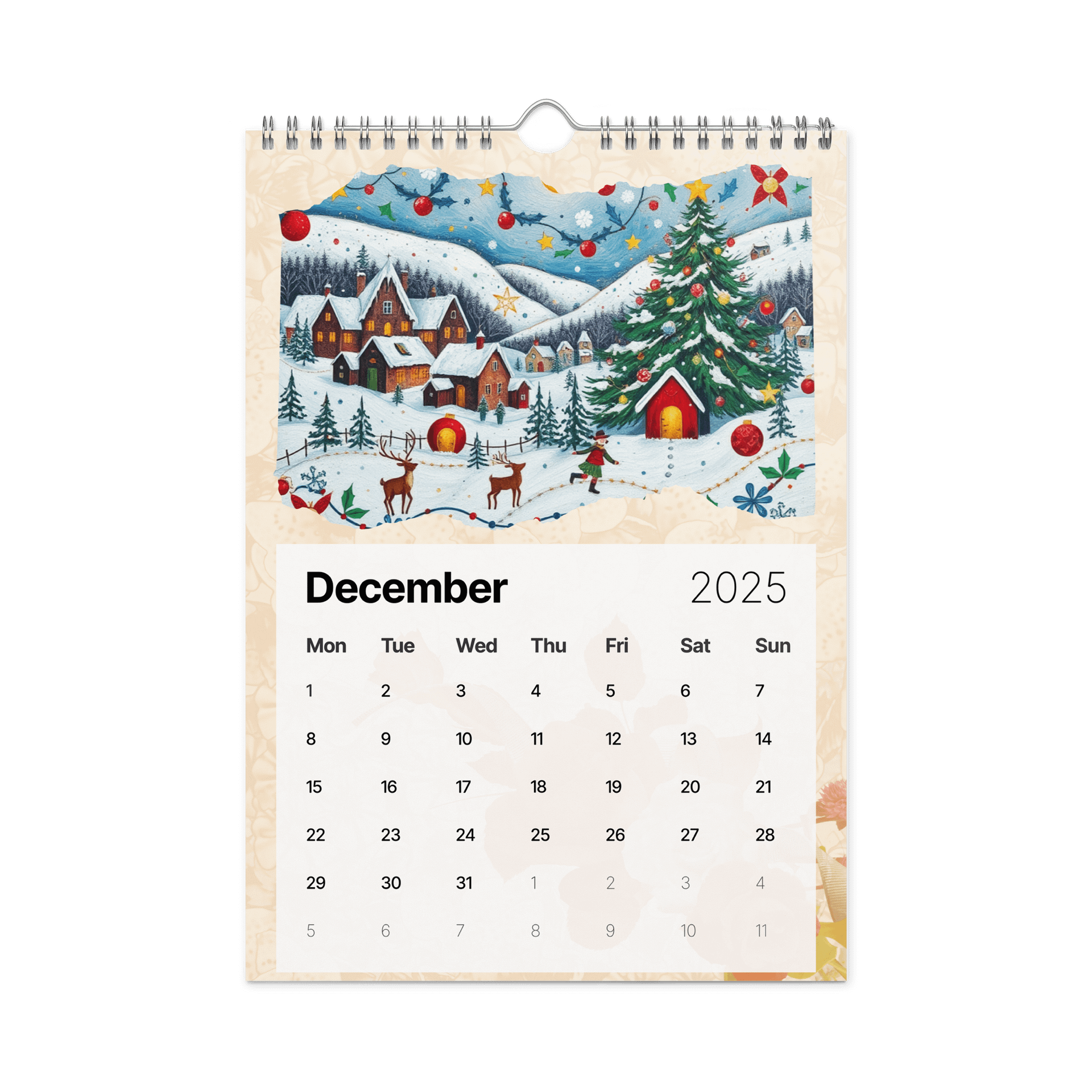 FOLK ART WALL CALENDAR 2026 product image (4)
