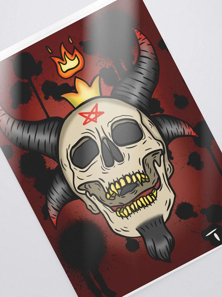 Baphomet Skull Sticker product image (2)