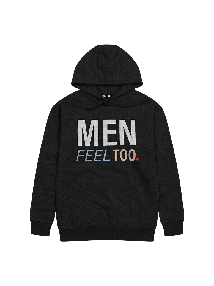 Men Feel Too Hoodie (Dark) product image (1)