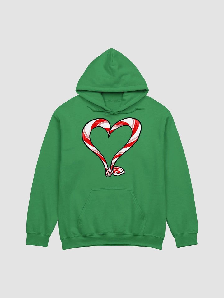 Candycane Tentacle Heart Hoodie product image (2)