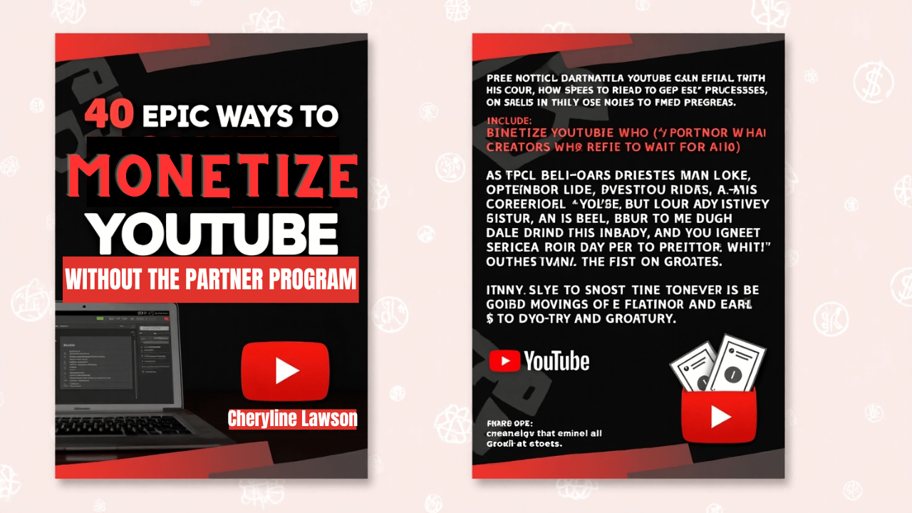 40 Plus Epic Ways to Monetize YouTube Without the Partner Program product image (4)