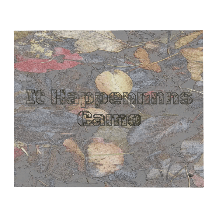 Throw Blanket - MossyOak - It Happennnns Camo product image (1)