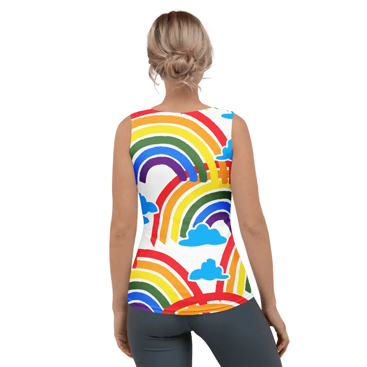Rainbow Dreams All-Over Print Women's Tank Top product image (2)