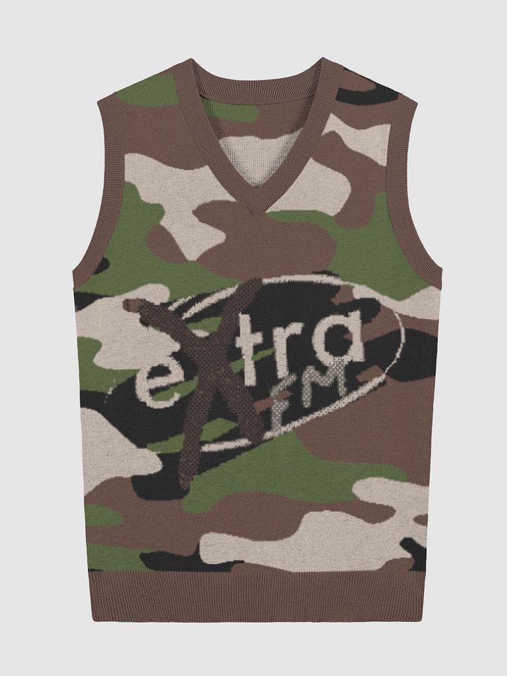 Knitted V-Neck Vest product image (1)