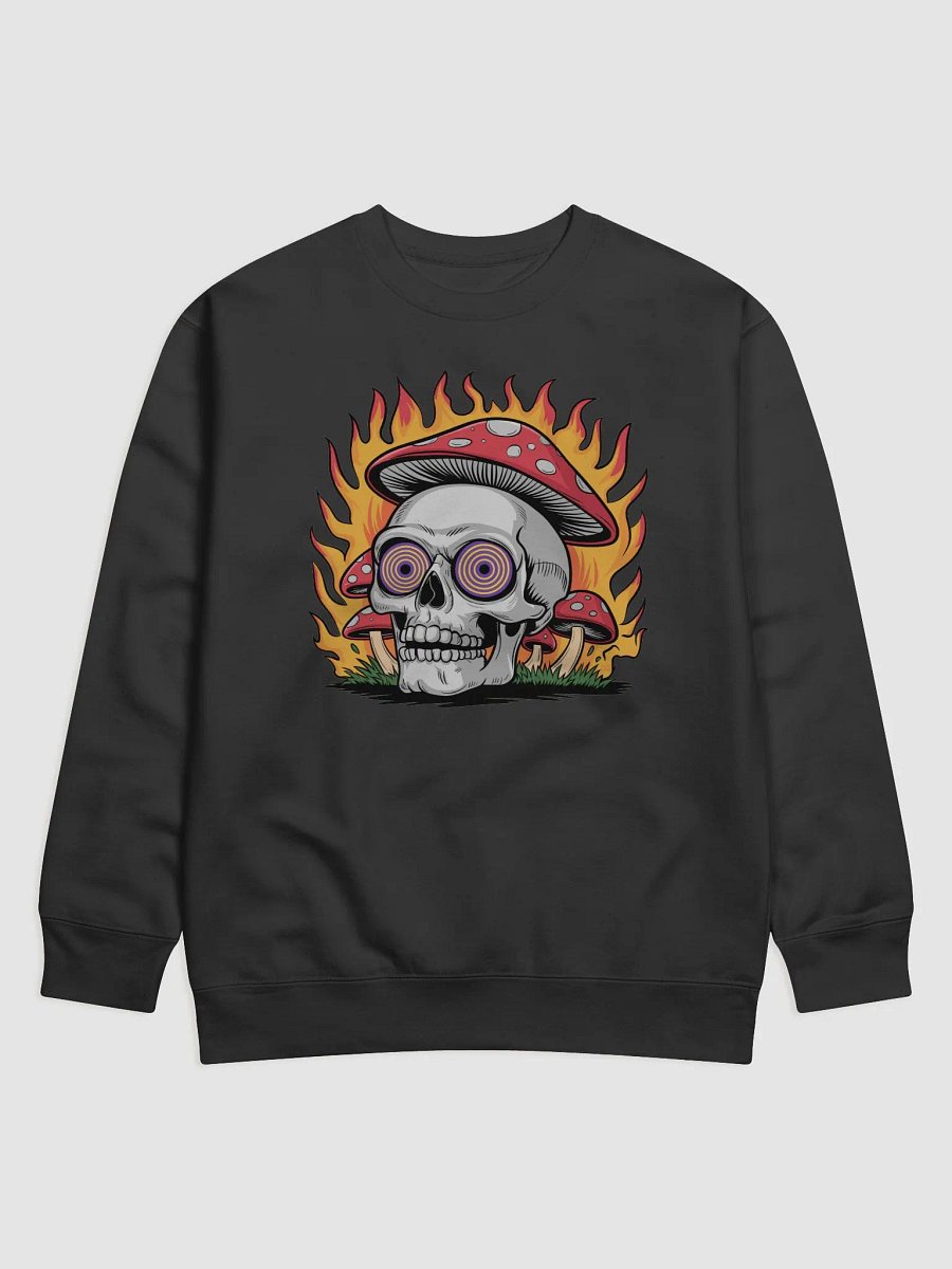 Psychedelic Mushroom Skull Sweatshirt product image (2)