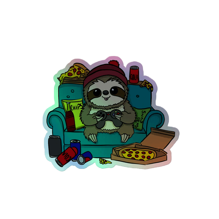 Holographic Sticker Sheet - Gamer product image (2)