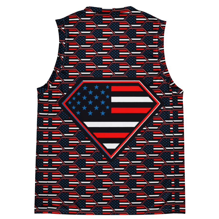 Basketball Jersey: Dark MAGA Diamond product image (5)