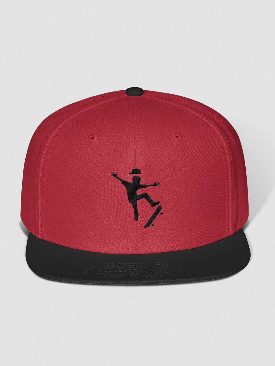 Dazzle Deck Red & Black Baseball Cap product image (1)