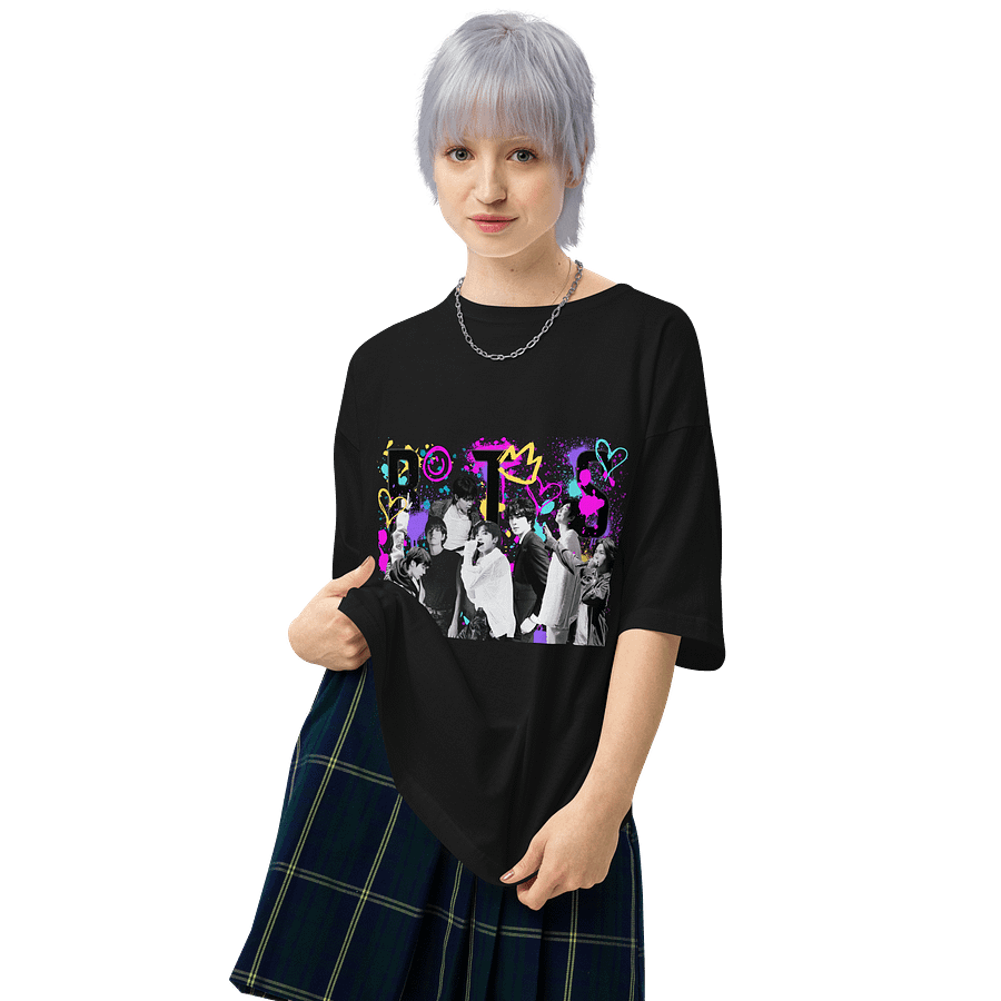 BTS Graffitti heavy weight T-Shirt product image (29)