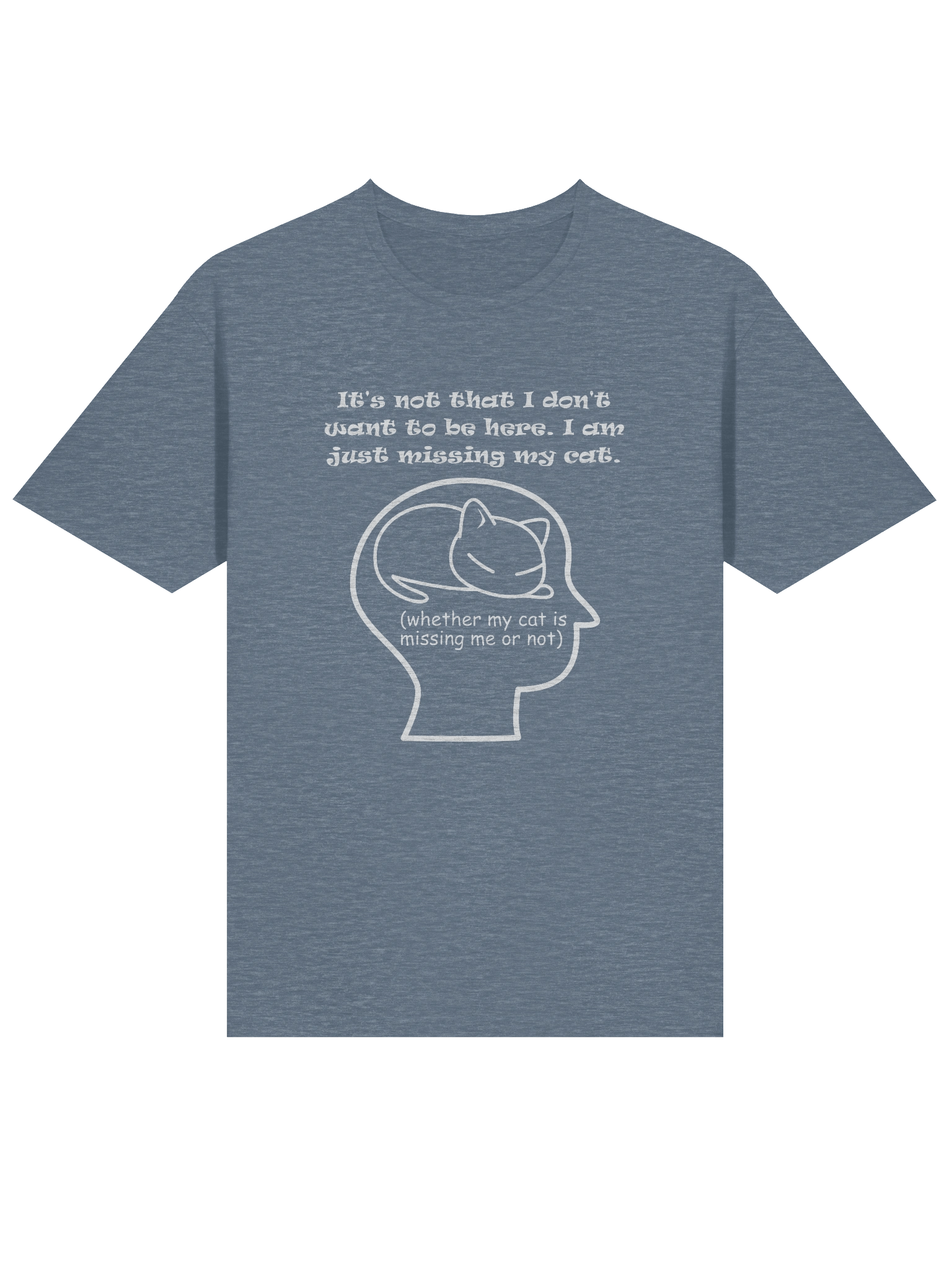 Monday Blue Kind of Mood - Unisex Adult Super Soft Lightweight T-shirt product image (15)