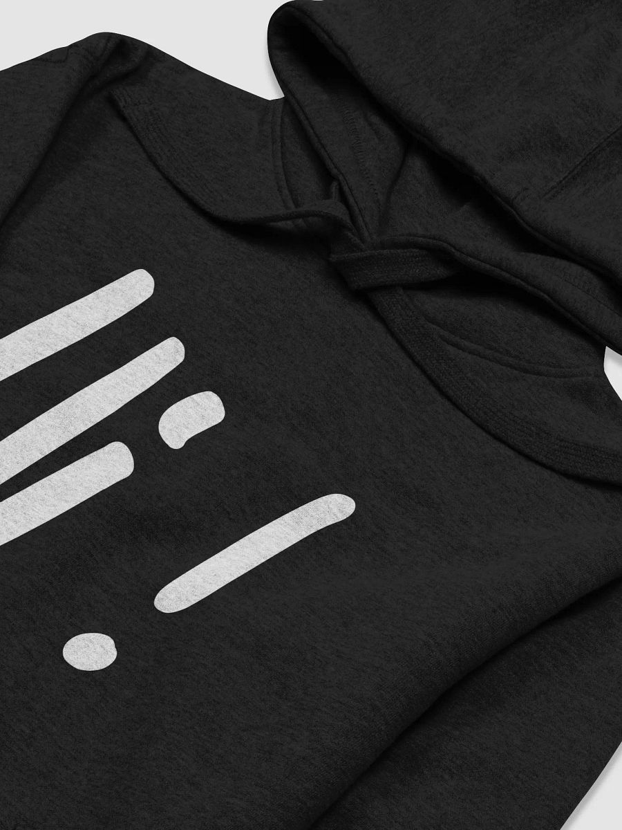 Hi/Bye Hoodie B&W Limited Edition product image (3)
